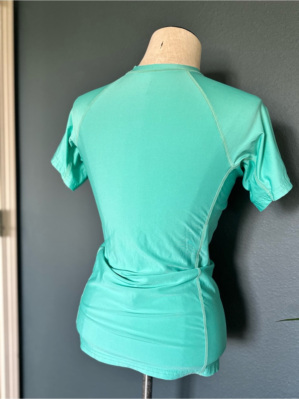 O'Neill Mint Green Short Sleeve Rash Guard - Picture 3 of 4